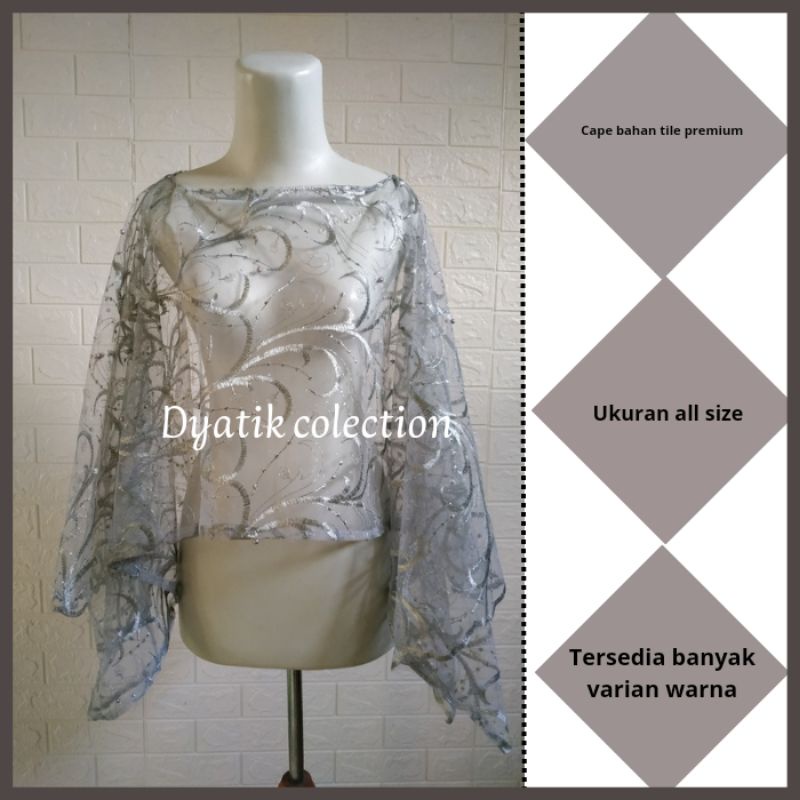 Atasan Kebaya Modern Brukat Outer Tile Cape Tile Kebaya Remaja Kebaya Wisuda Broklat Outer Kondangan