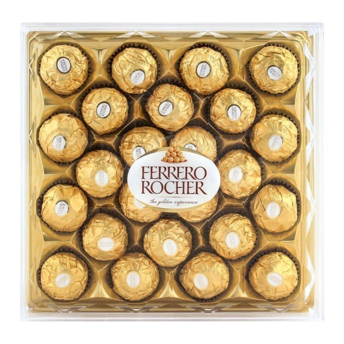 

✨READY✨ -Coklat Cokelat Hazelnut Ferero Ferrero Rocher Isi 24 - Hampers- 1.1.23