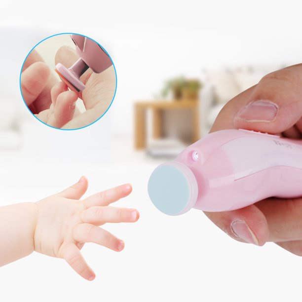 Gunting Kuku Elektrik Bayi dan Dewasa Electric Baby Nail Trimmer Set