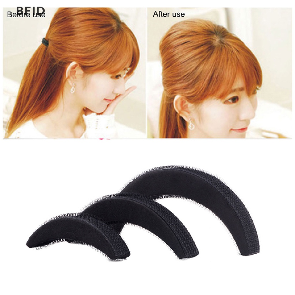 [BFID] 3pcs/set Bantalan Rambut Penambah Volume Rambut Insert Base Aksesoris Styling Rambut [ID]