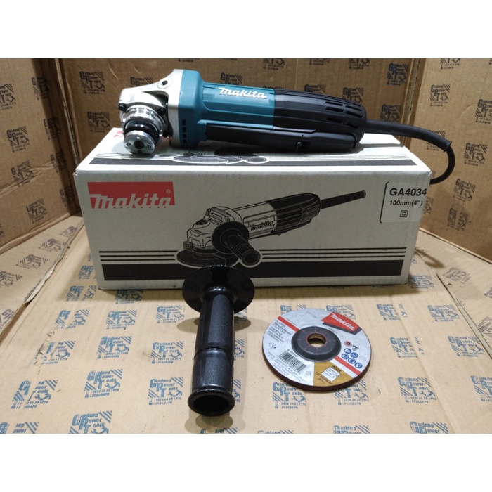 Mesin Gerinda Grinda Tangan Makita Ga4034 Ga 4034 #Original