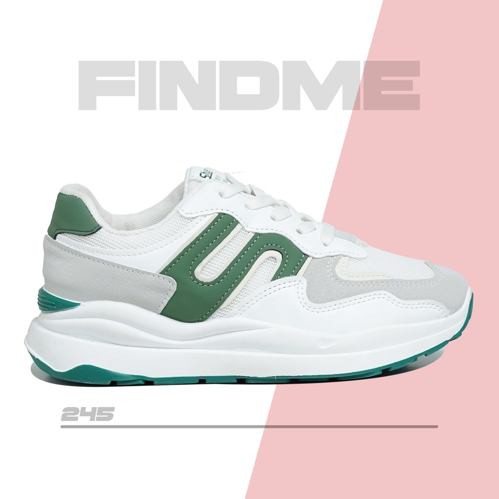 SEPATU WANITA MODEL SNEAKERS ALA BRENDI BAGUS BANGET BAHAN PU COMBI MESH IMPORT 245