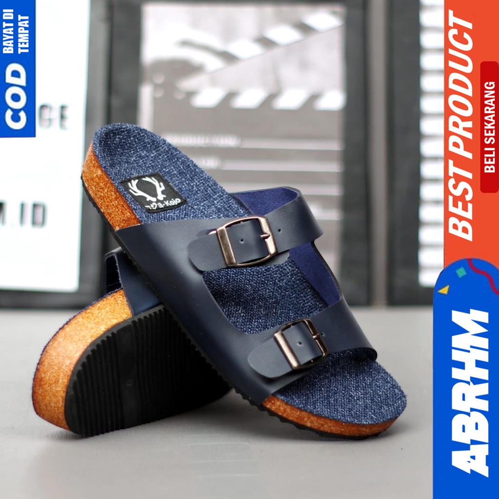 Sandal Slide Selop Pria Abraham KENICI