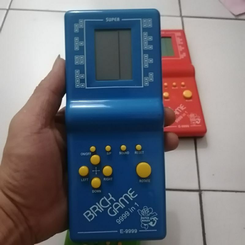 Game konsol gameboy Game bot mainan tetris jadul anak brick gamebot