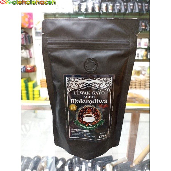 

Kopi Gayo asli luwak liar Malemdiwa Coffee 100gr