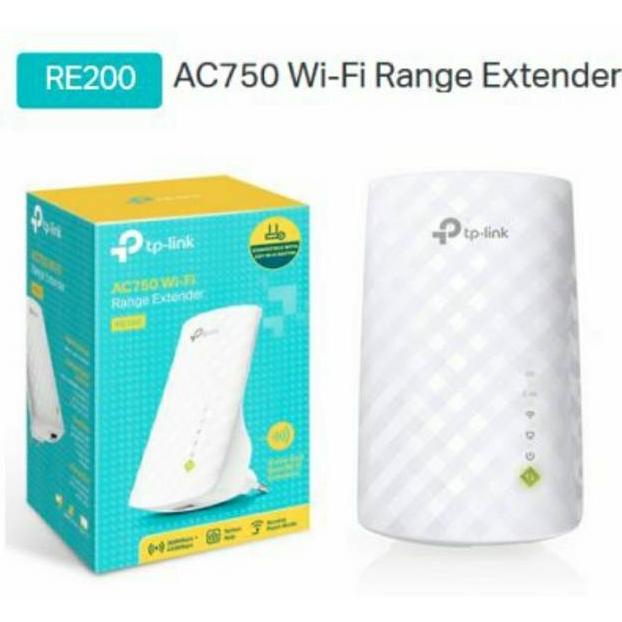 TPlink RE200 AC750 Wifi Extender Penguat Sinyal Wifi TP-Link RE200