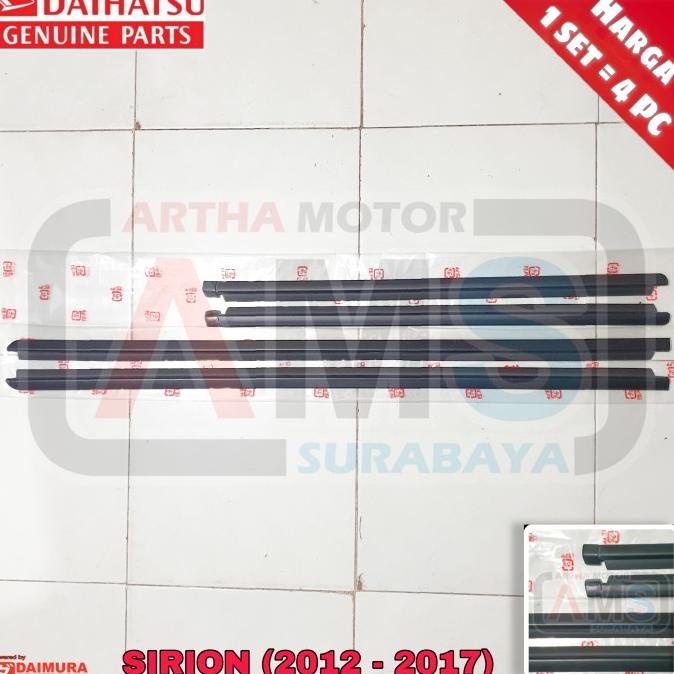 Karet Pelipit List Lis Kaca Wheater Strip Mobil Daihatsu Sirion