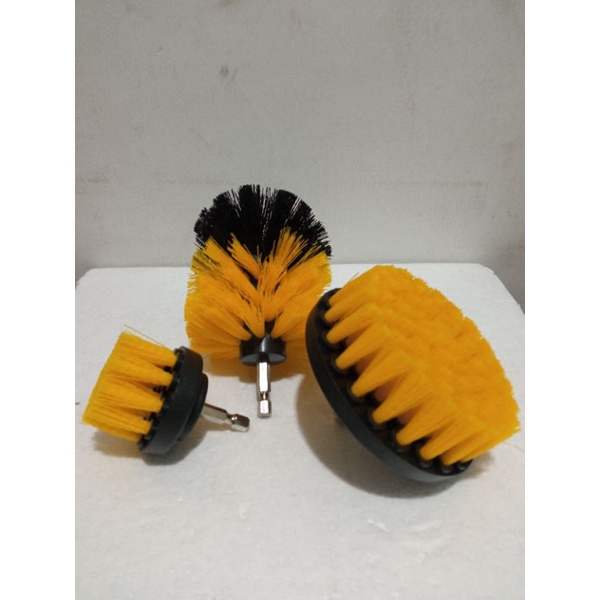 Mata Bor sikat pembersih serbaguna Adaptor Bor sikat Lantai Karpet Sofa Kamar Mandi  Cleaning