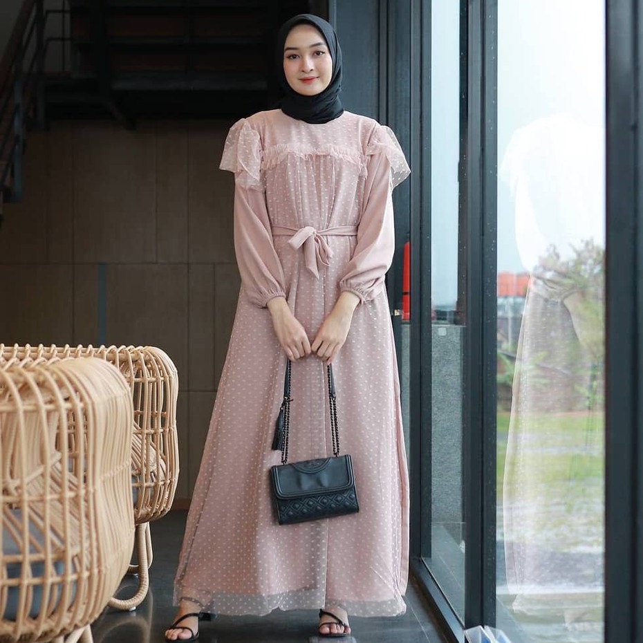 Baju Gamis Terbaru 2023 / Gamis Ethica Ayumi 291 / Ayumi 291 / Gamis Simple Elegan / Gamis Modern / 