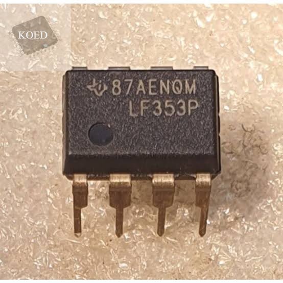 Sparepart LF353P LF353N LF 353 353P 353N IC Opamp JFet 4MHz LF353 Dip-8 - lf353p  lf353n  353p  353n