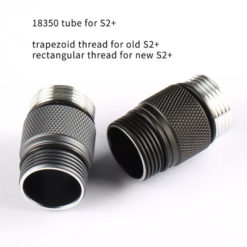 Tube pendek / short tube untuk convoy S2+, S15, S8, S6, S2 ulir new / rectangular