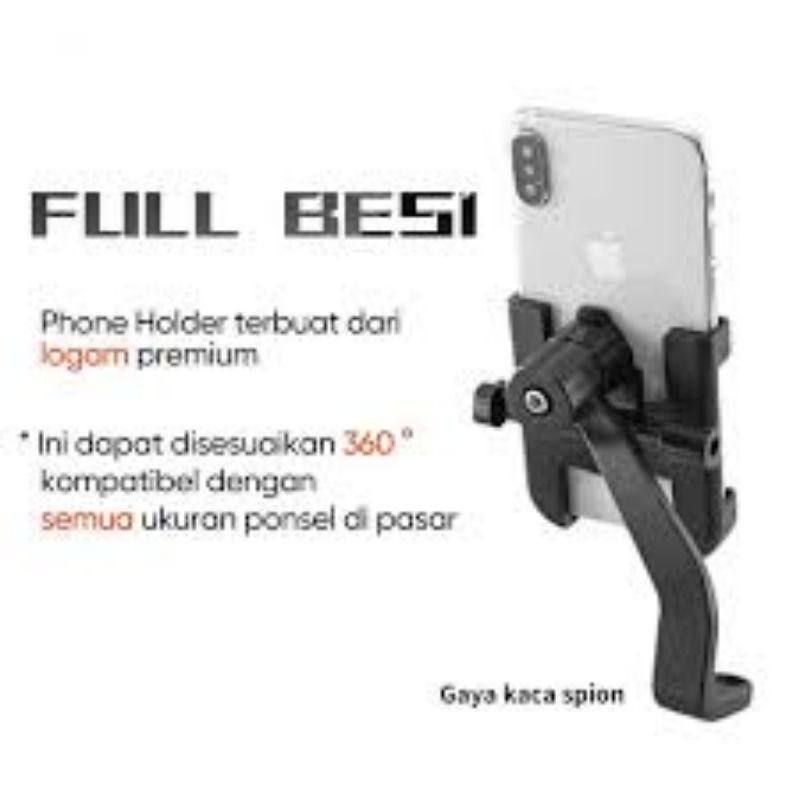 Holder Motor Spion HM-20 / for bahan besi kwalitas mantul