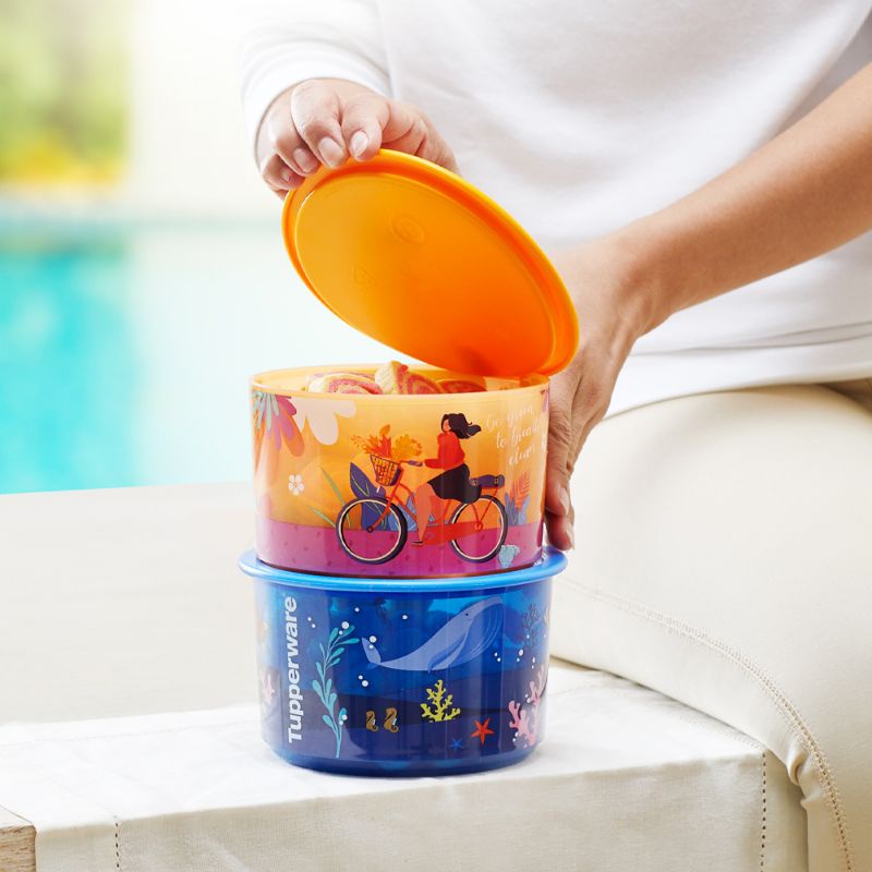 LIFESTYLE CANISTER 940 ML -2- TUPPERWARE WADAH MAKANAN