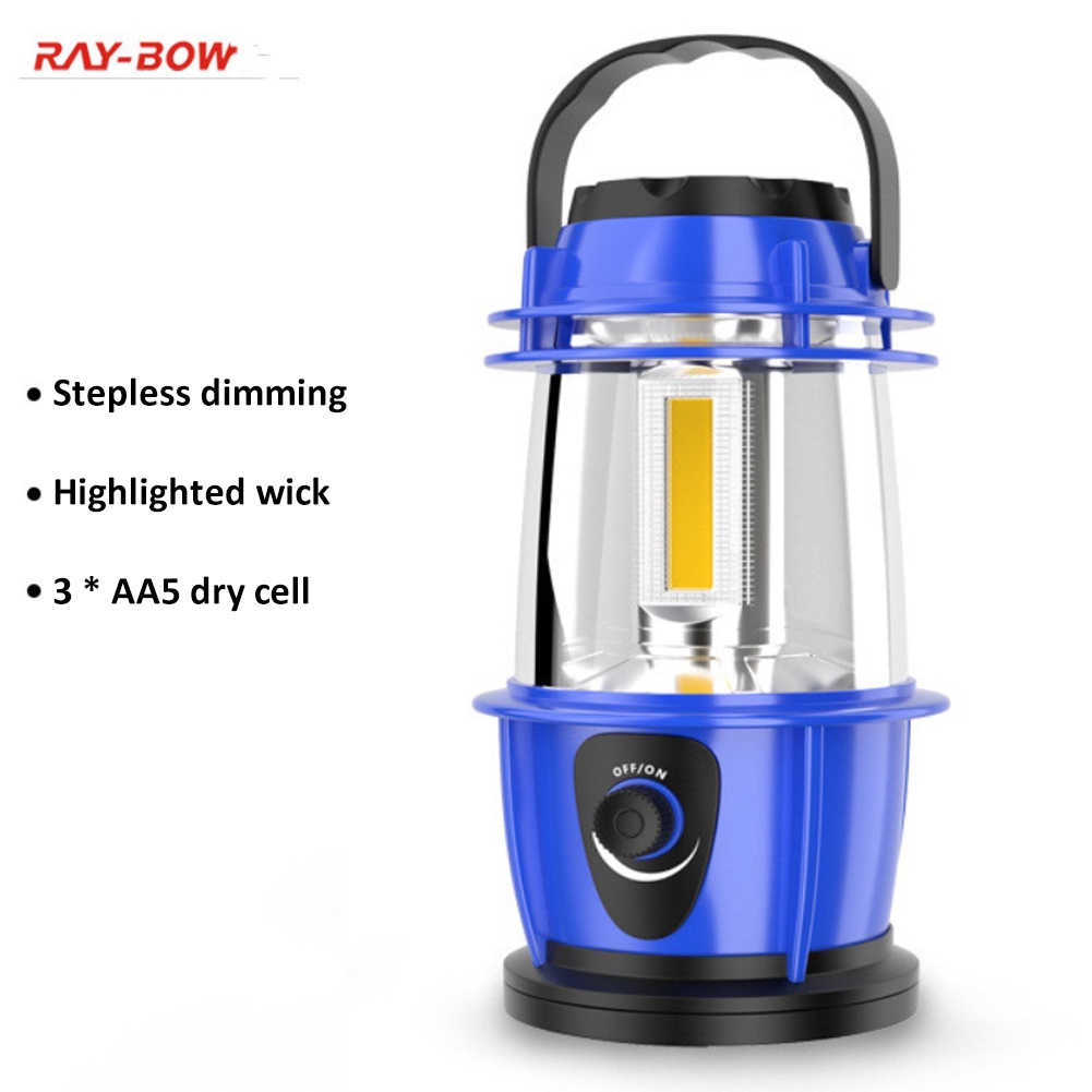 ღ Camping Lampu Berguna Tenda Lampu Dapat dengan Bebas Mengatur Kecerahan Cahaya Portable Lampu Darurat Pemeliharaan Kendaraan Luar Ruangan Rumah Tangga Suasana lentera