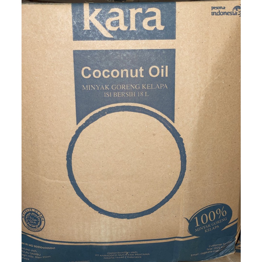

Mainan Anak Minyak Goreng Kelapa Kara 18 L BIB Kelapa Asli Coconut Oil
