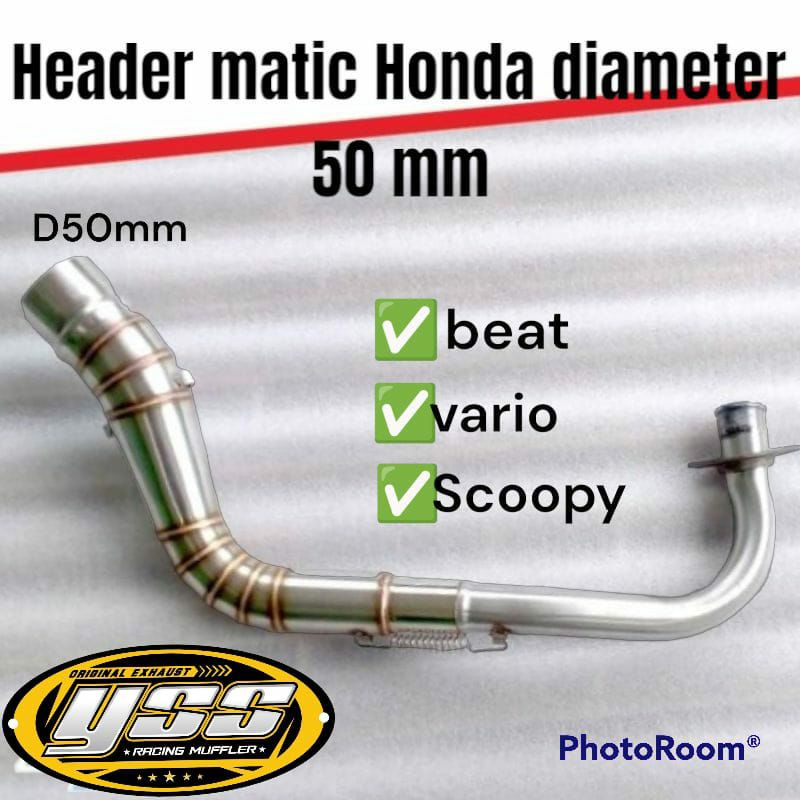 terlaris!!! pipa leheran gulubanyak kolong bawah diameter 50mm beat scoopy vario mio