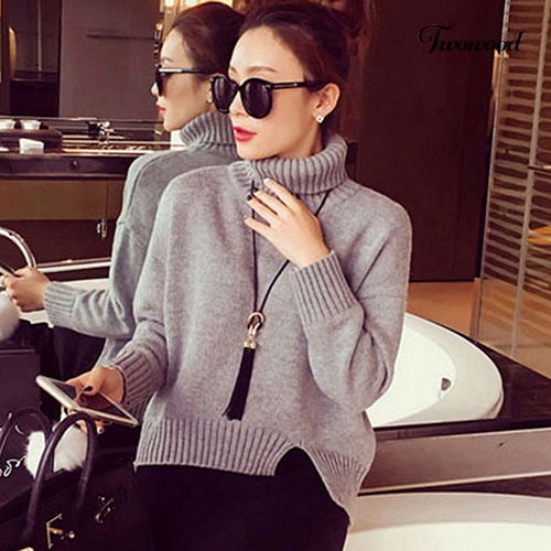 Twowood Wanita Fashion Rumbai Liontin Semua Pertandingan Rantai Panjang Sweater Kalung Perhiasan Hadiah