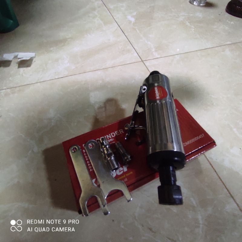 Air Die Grinder 1/4" Mesin Gerinda angin Mesin bor tuner angin Kleber