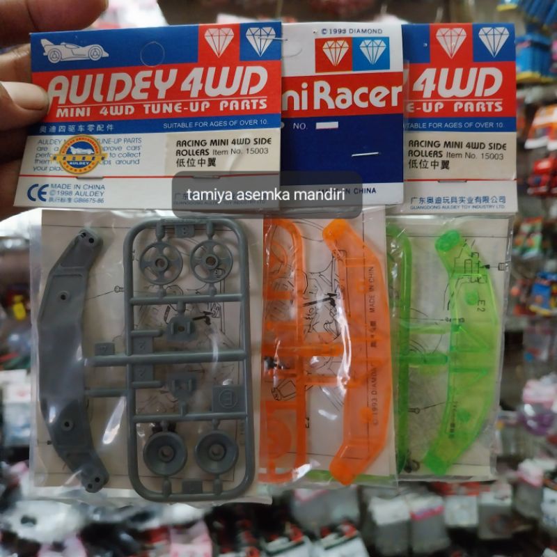 SAYAP TENGAH CHASSIS SUPER 1 / SIDE ROLLER AULDEY MINI 4WD