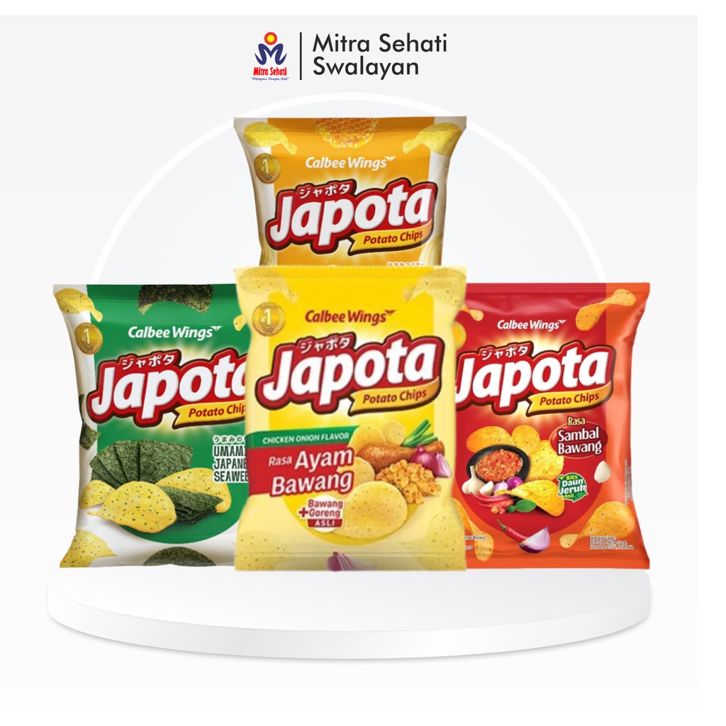 

JAPOTA KERIPIK KENTANG 35gr, 55gr & 68gr - Mitra Sehati Swalayan