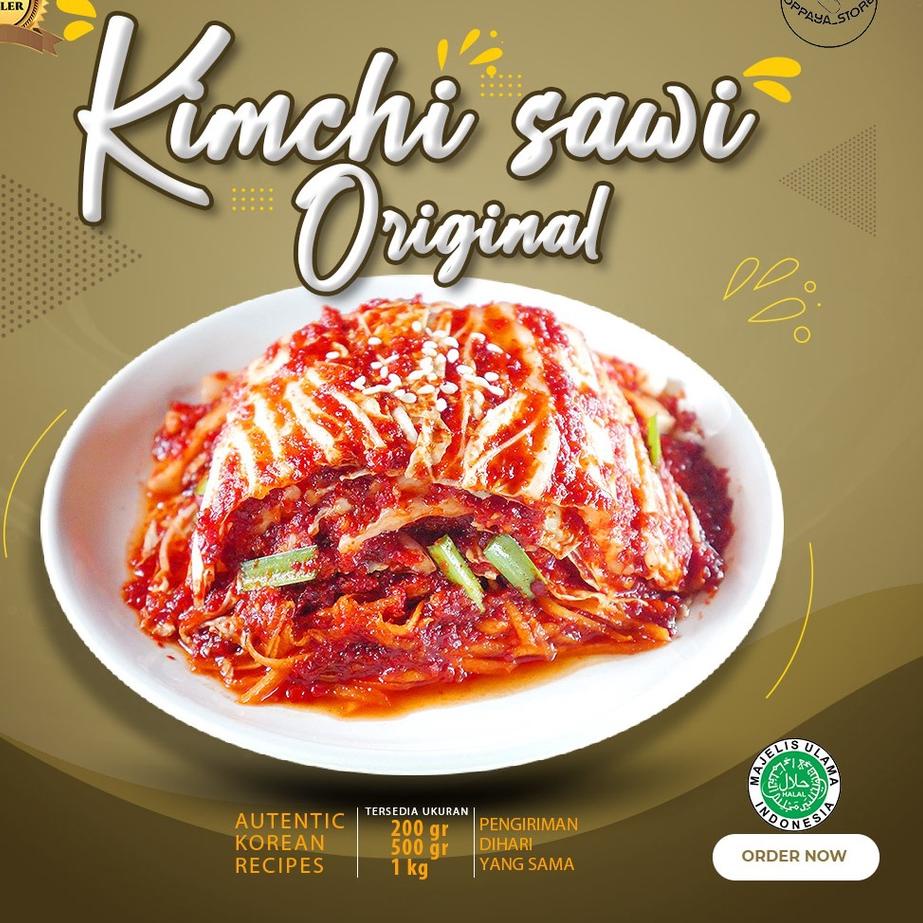 

Limited | KP8 | Fresh Kimchi Sawi 1Kg Korea Halal Makanan Korea