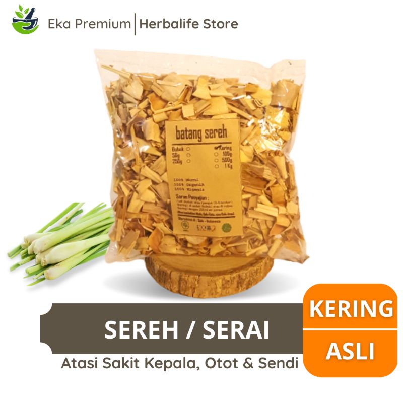

SEREH Batang Serai Wangi Kering Asli Jamu Tradisional Organik Rempah Rempah Murni Halus Ramuan Herbal Masak Dapur Cymbopogon Citrtus