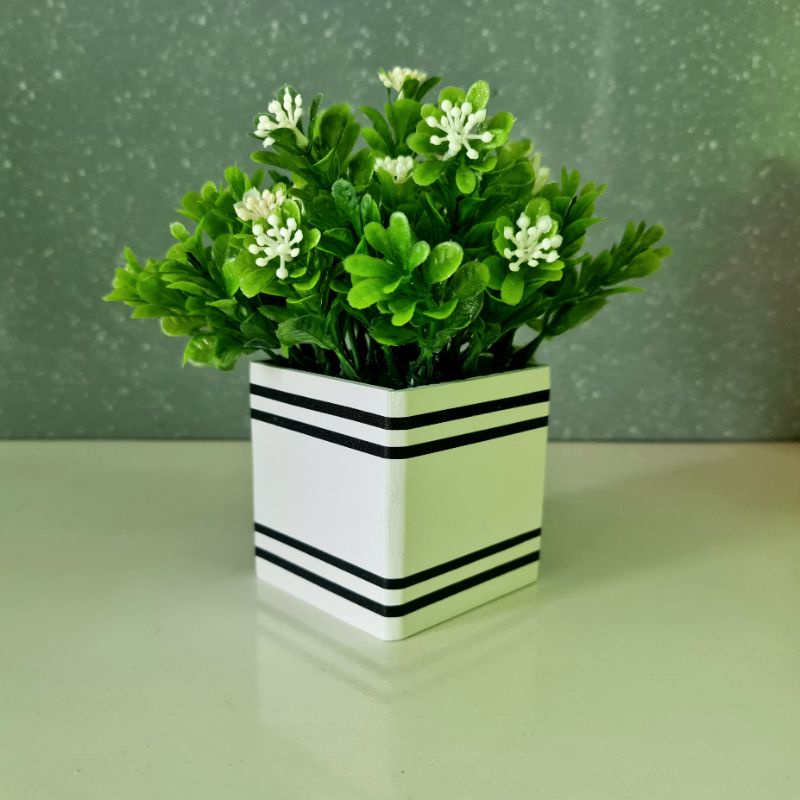 Bunga Minimalis Soka Tanaman Artifisial Pajangan Rumah Dekorasi Hiasan Hias Plastik  Tanaman artifis