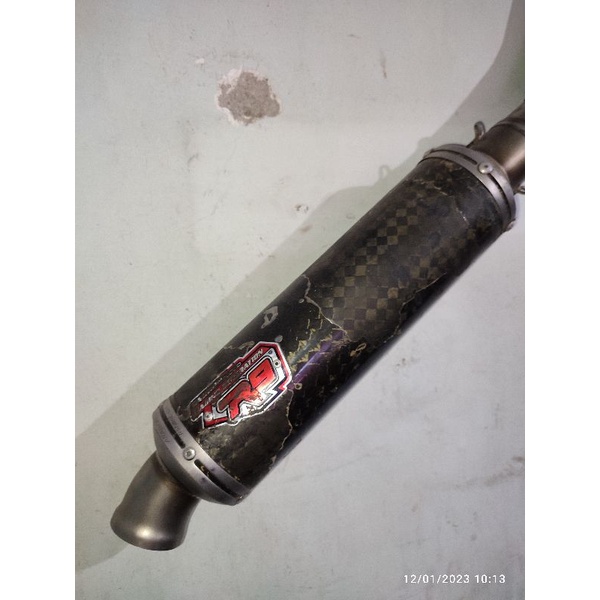 Knalpot R9 Carbon Series Honda Tiger GL Mega Pro