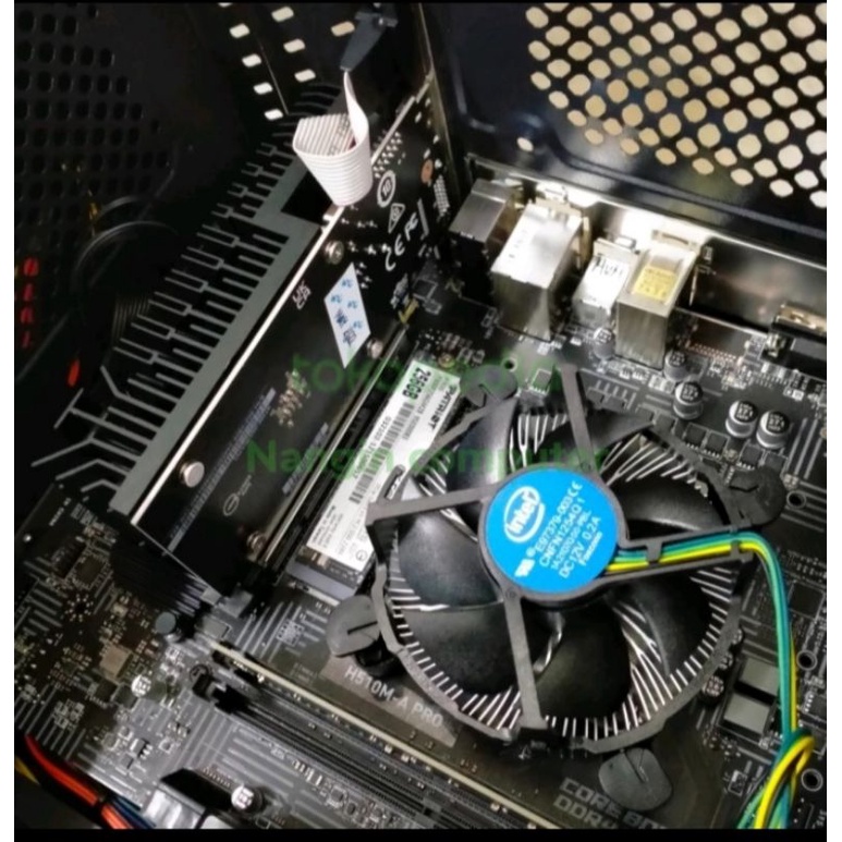 PC GAMING STREAMING I3 10100F VGA 4 GB RAM 16 GB SSD 256 GB LIKE NEW