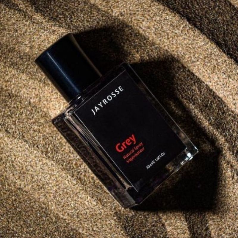 Parfum Jayrosse Grey Parfum Pria Tahan Lama | Parfum Pemikat pasangan | parfum Viral | parfum Jayrosse murah Terlaris No 1-Jayrosse Grey