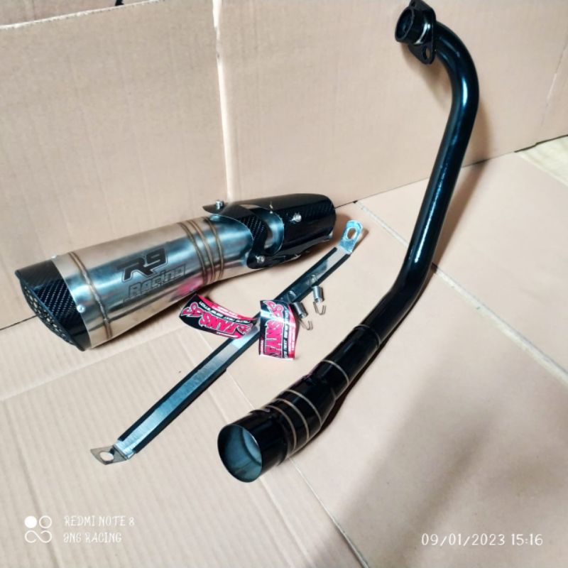 KNALPOT RACING UNDERBELLY R9 H2 TAMENG R15 v3 V2 / Xabre / R15 v4 / xsr 155 / Vixion / Fz150i / Gsx 