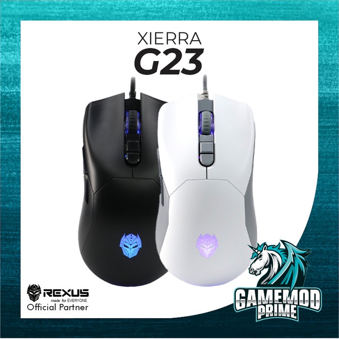 Mouse Gaming Macro Rexus Xierra G23 Kabel G-23 Wired