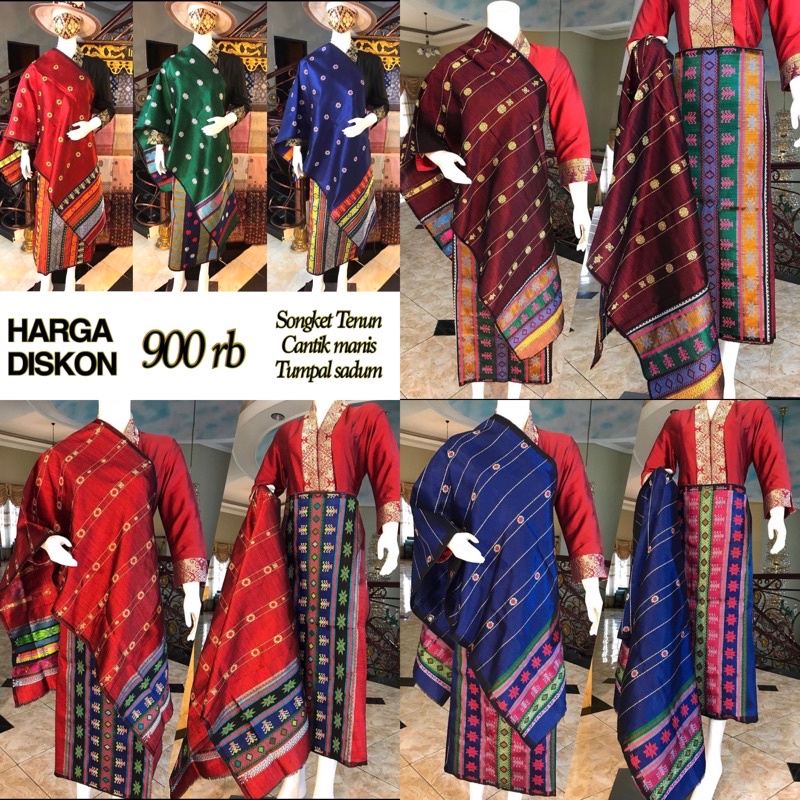 Songket cantik Manis Rakam / songket tenun asli palembang /ilham songket palembang