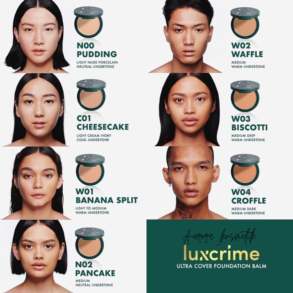 LUXCRIME Ultra Cover Foundation Balm