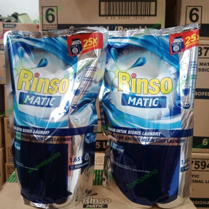 Rinso Matic Laundry 1,65 Liter / Rinso Matic Profesional