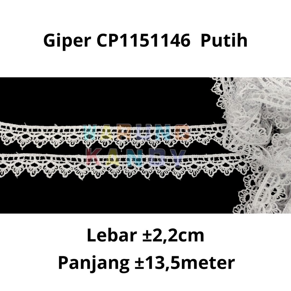 Renda Giper CP1151146 Putih