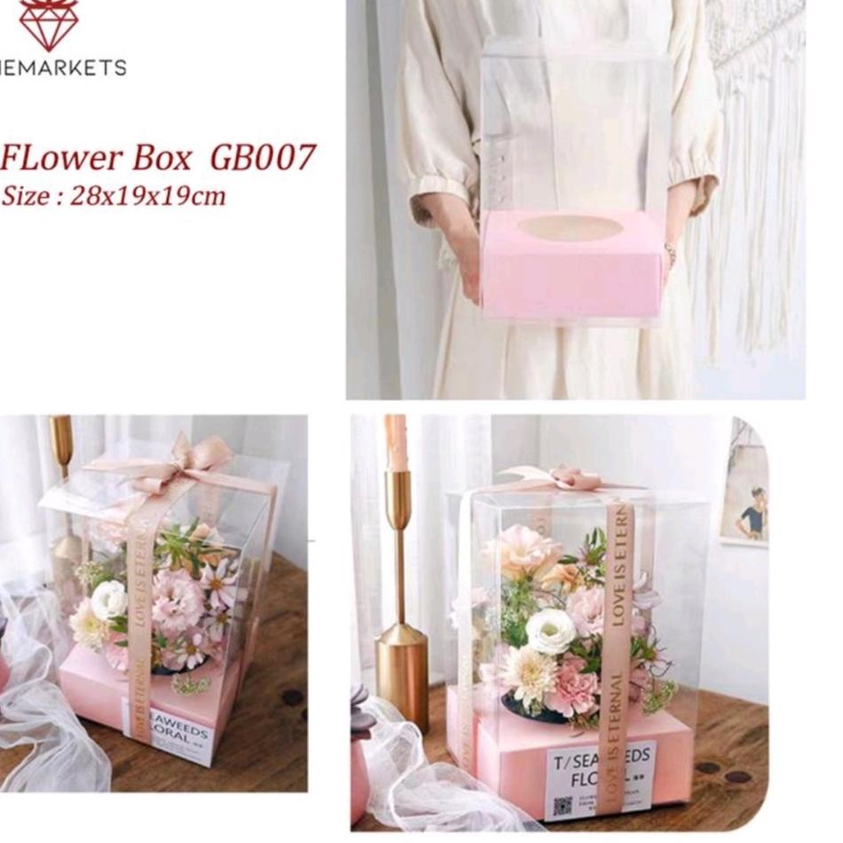 

Paling Kekinian Mika Flower Box - Soft Box - Kotak Bunga Transparan GB007
