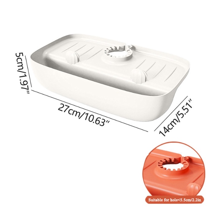 【COD】Rack Dish Washing Sponge/Rak Pengering Spons Cuci Piring/Rak Cuci Piring Spons/Mengeringkan Silikon Rak