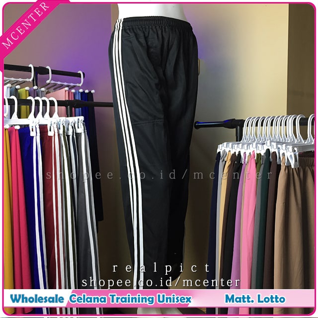 Celana Olahraga Unisex Panjang Training Matt Lotto Ringan