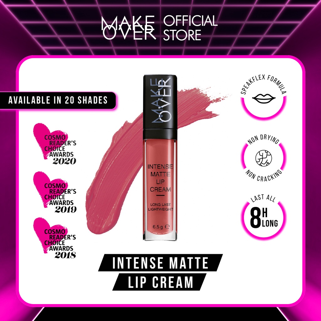 MAKE OVER Intense Matte Lip Cream 008 Libertine 6,5g