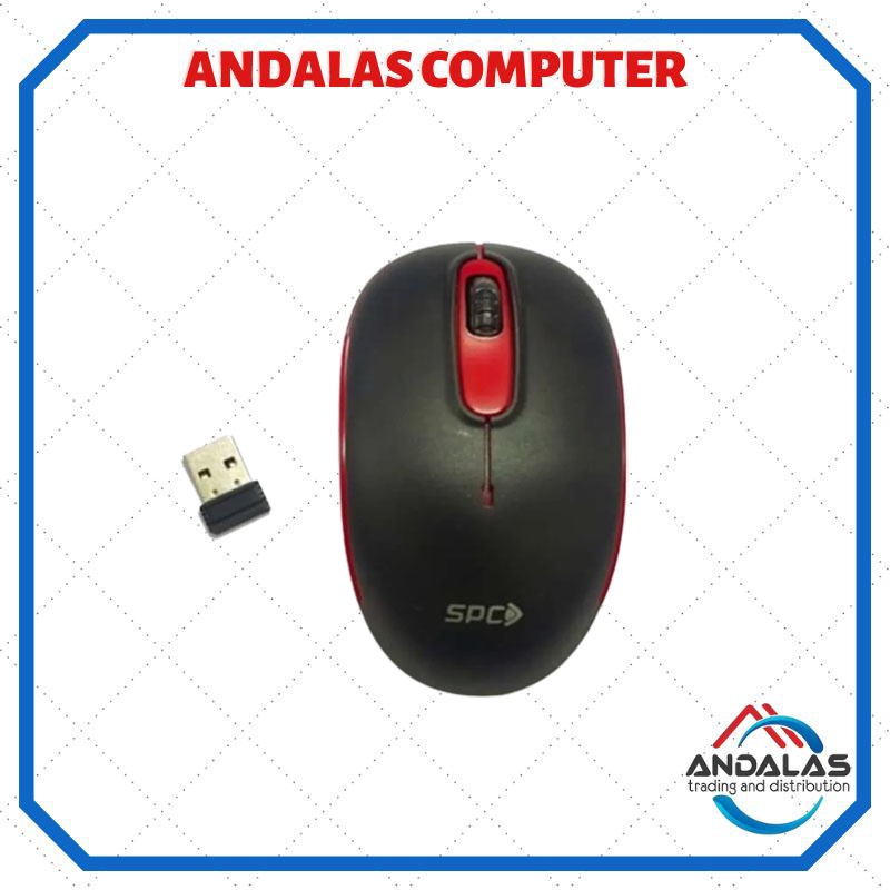 MOUSE WIRELESS LAPTOP SPC SMW-10 MOUSE OFFICE PC LAPTOP