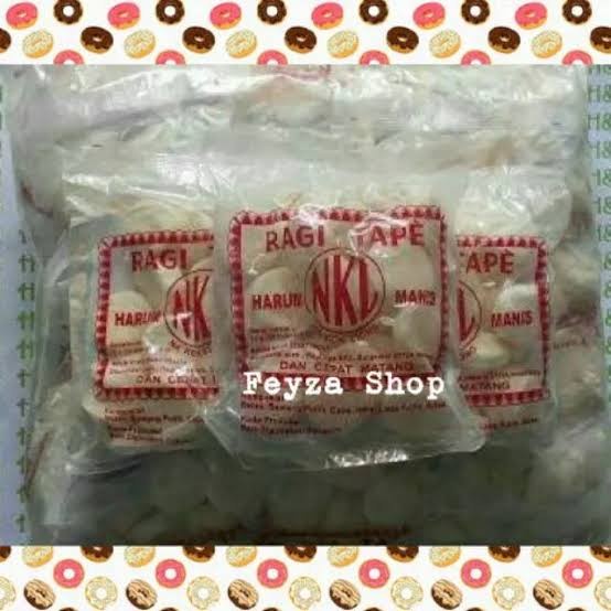 

Ragi Tape NKL 1 Pack Besar/ 1 Bal ( Isi 25 Bungkus)