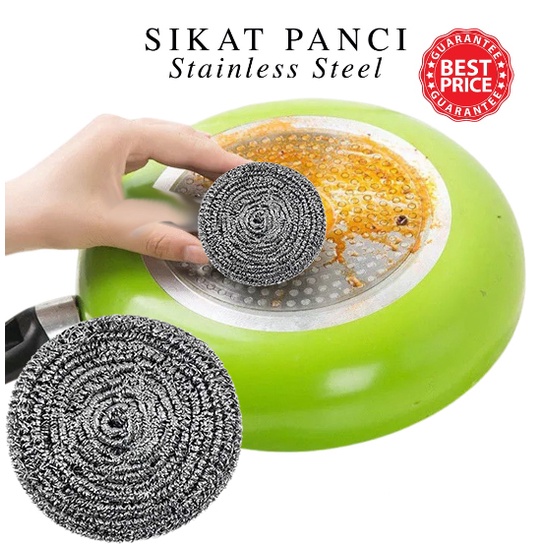 ❤ IJN ❤ SIKAT PANCI KAWAT STAINLESS / SIKAT BESI SABUT KAWAT SIKAT CUCI PIRING WAJAN SPON KAWAT SIKAT SABUT
