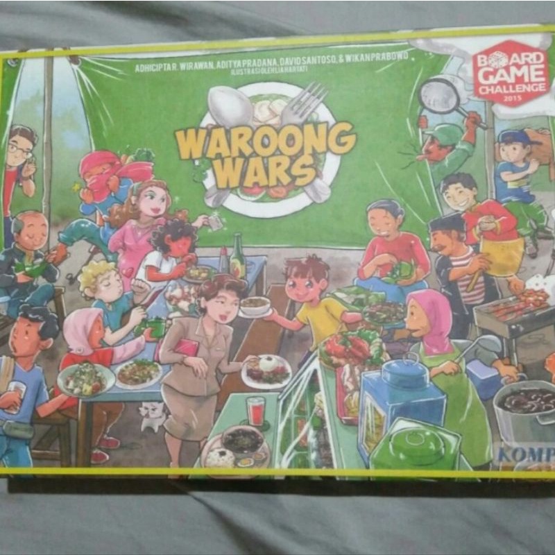 Waroong Wars first edition