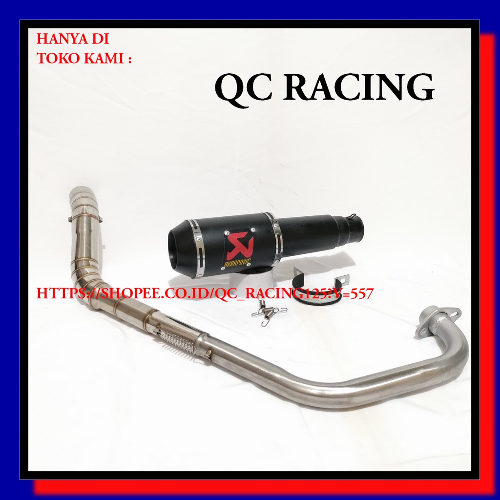 Knalpot ekzos FZ150I racing fz150i FZ150i new vixion racing vixion silincer slincer akrapovic