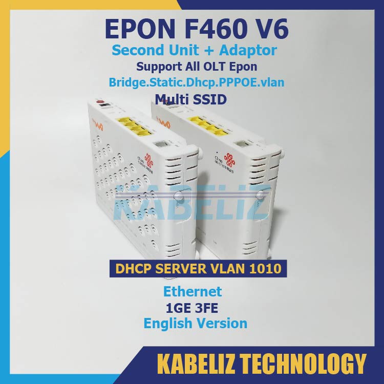 ONU EPON V6 ONT WIFI  MODEM WIFI MURAH SECOND GIGABYTE SUPPORT ALL OLT EPON HIOSO HSGQ SUPPORT BRIDGE ONU EPON ZTE F460 V6 ROUTER ZTE