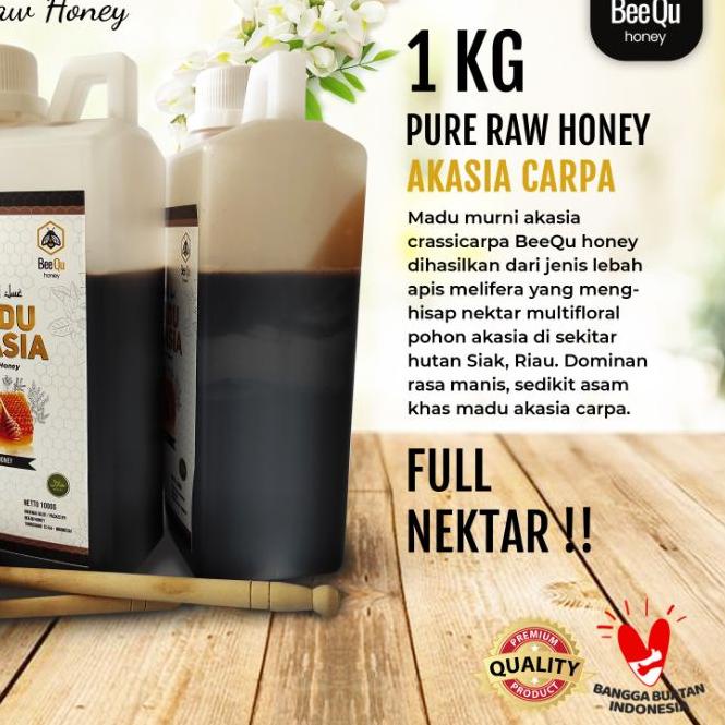 

❉ Murni Asli Akasia Carva Carpa Riau 100% Pure Raw Honey - BeeQu Honey ♗