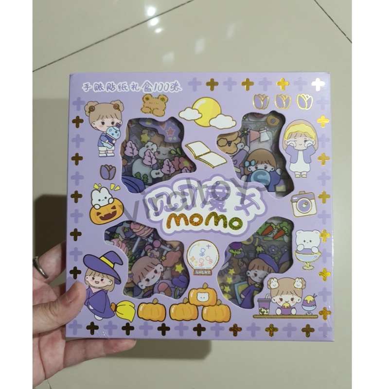 

Stiker Momo Viral 1 BOX (isi 100lbr)
