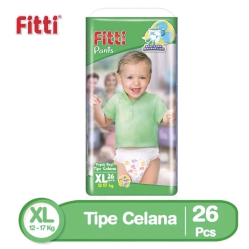 PAMPERS FITTI PANTS XL 26 - POPOK CELANA