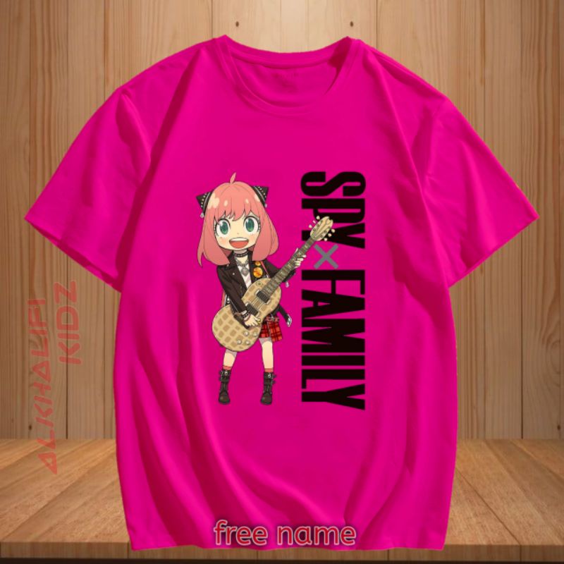 SPX FAMILY ANYA FORGER KAOS ANAK FREE NAMA